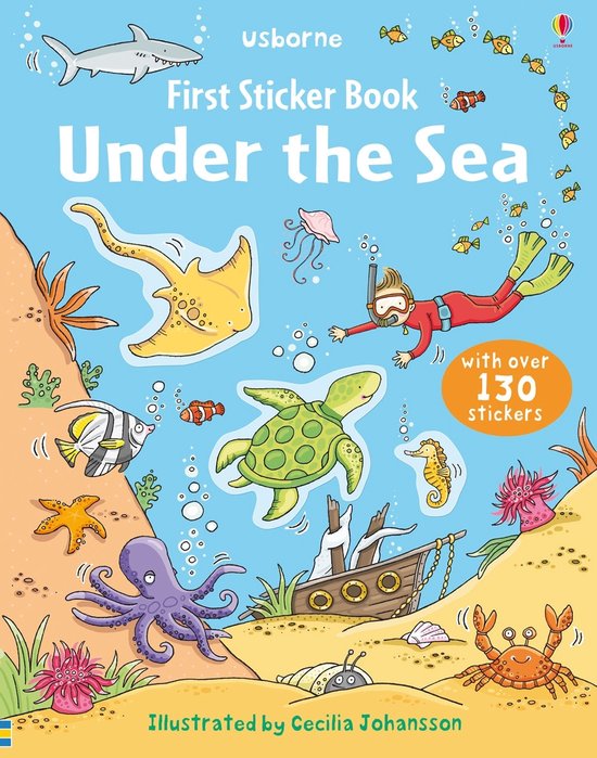 First Sticker Books- First Sticker Book Under the Sea