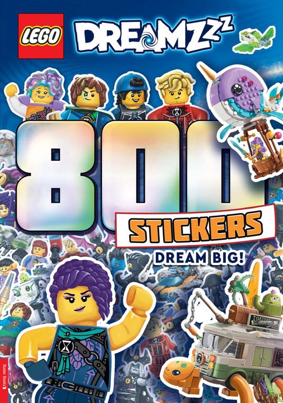 LEGO 800 Stickers- LEGO DREAMZzz: 800 Stickers: Dream Big!