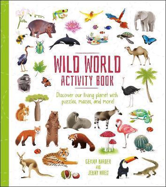 Activity Atlas- Wild World Activity Book