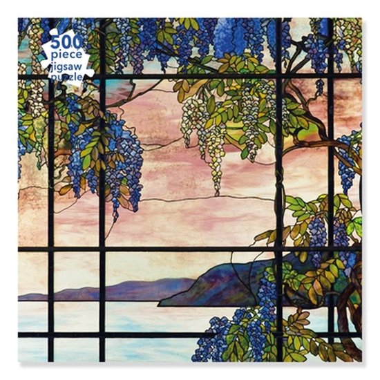 Adult Jigsaw Puzzle Tiffany Studios: View of Oyster Bay (500 Pieces): 500-Piece Jigsaw Puzzles