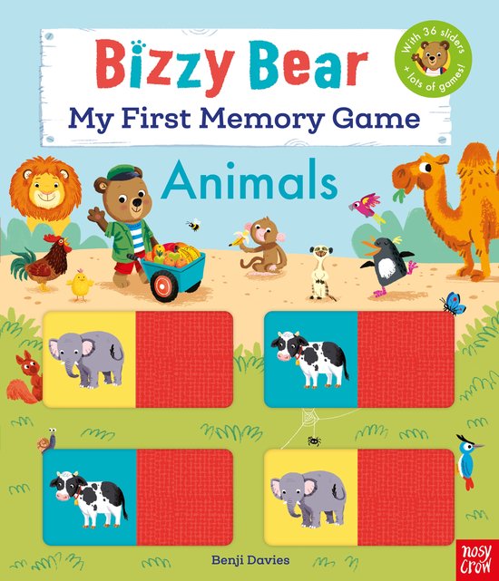 Bizzy Bear- Bizzy Bear: My First Memory Game Book: Animals