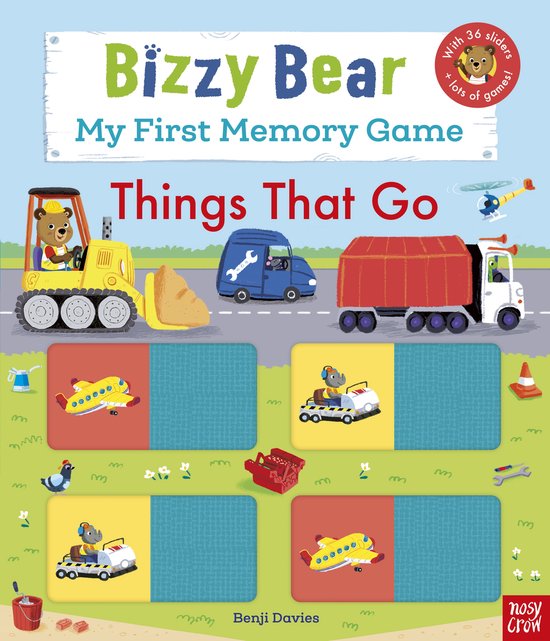 Bizzy Bear- Bizzy Bear: My First Memory Game Book: Things That Go