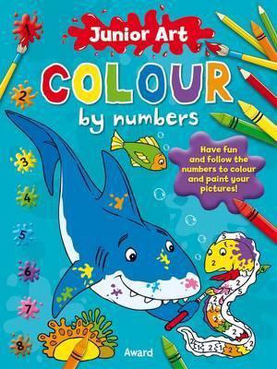 Shark Colour By Numbers