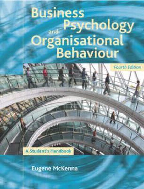 Business Psychology and Organisational Behaviour