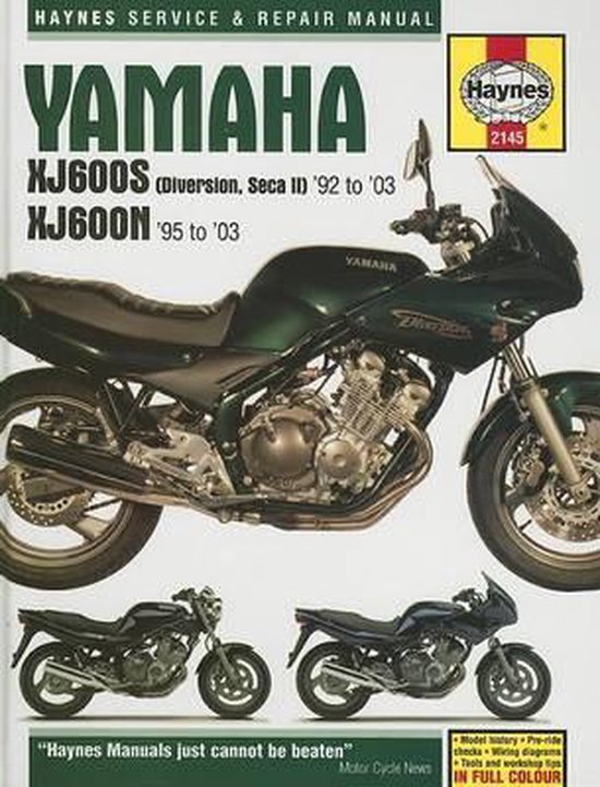 Yamaha XJ600S and XJ600N Service and Repair Manual