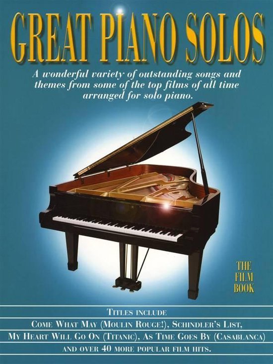 Great Piano Solos - Film Book