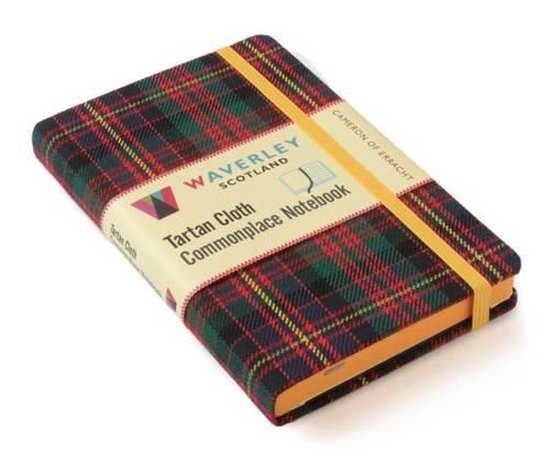 Cameron Of Erracht Waverley Tartan Notbk