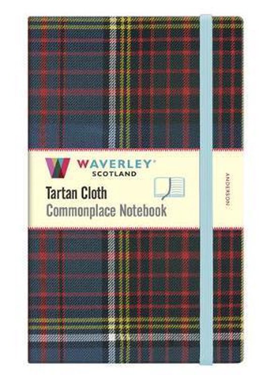 Waverley Anderson Tartan Large Notebook: 21cmx13cm