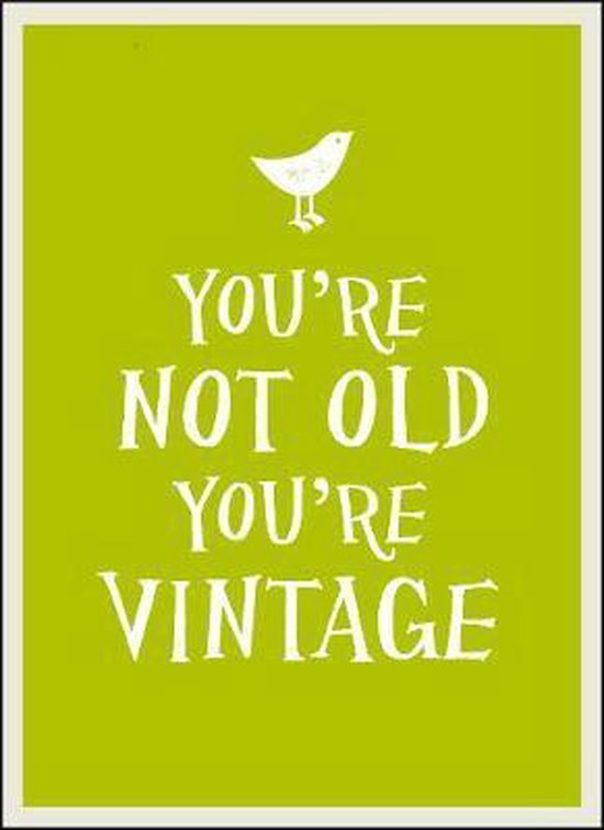 Youre Not Old Youre Vintage