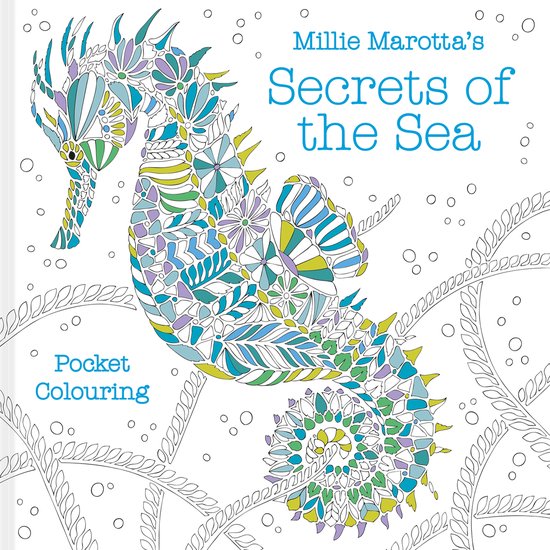 Millie Marotta's Pocket Colouring- Millie Marotta's Secrets of the Sea Pocket Colouring