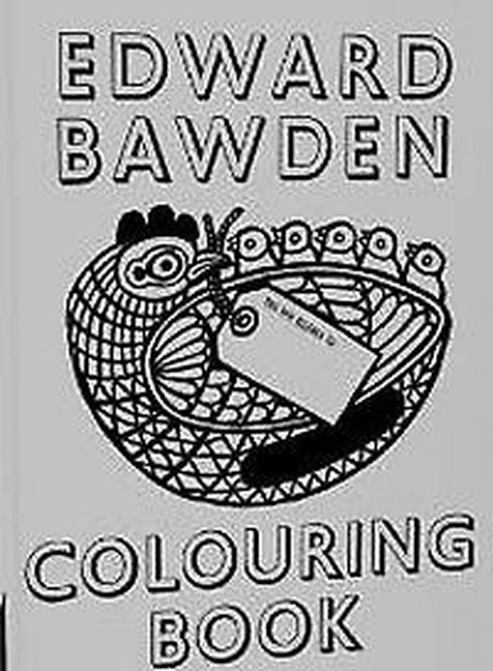 Edward Bawden Colouring Book