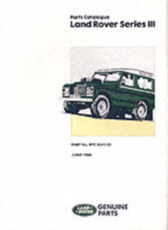 Land Rover Series 3 Parts Catalog