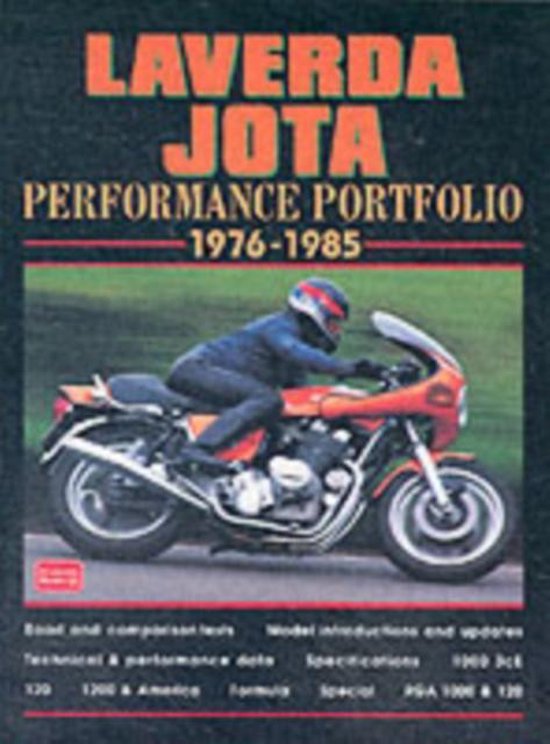 Laverda Jota Performance Portfolio, 1976-1985