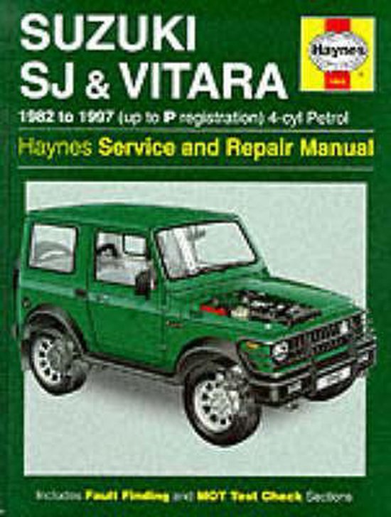 Suzuki SJ410/SJ413 (82-97) and Vitara Service and Repair Manual