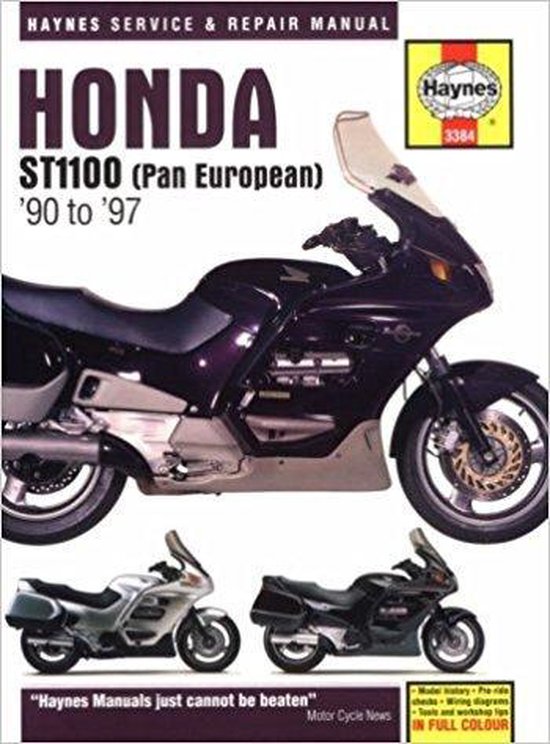 Honda St1100 V-Fours Service and Repair Manual