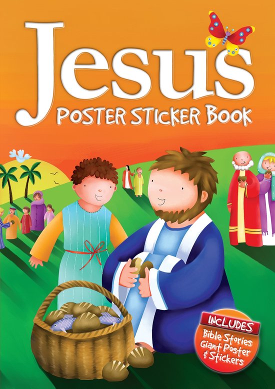 Jesus Poster Sticker Book