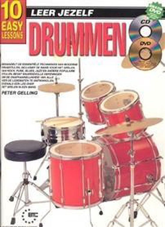 Leer Jezelf Drummen   Boek, CD én DVD