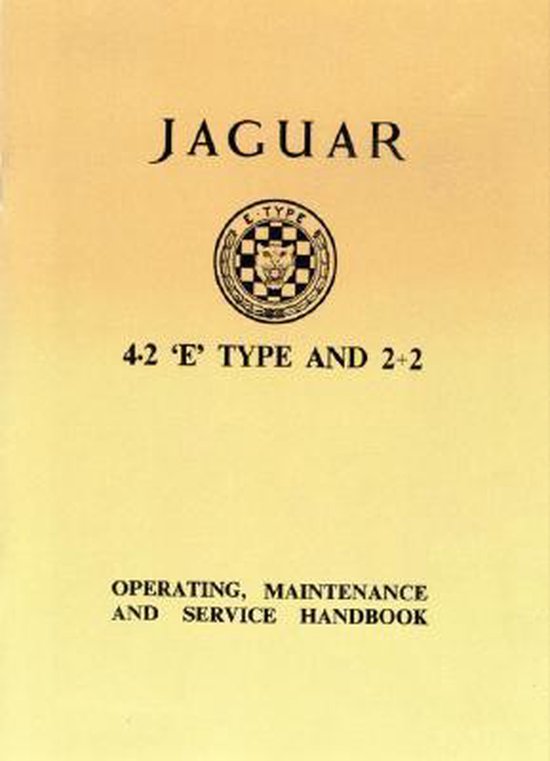 Jaguar E-Type 4.2 Series 1 Handbook