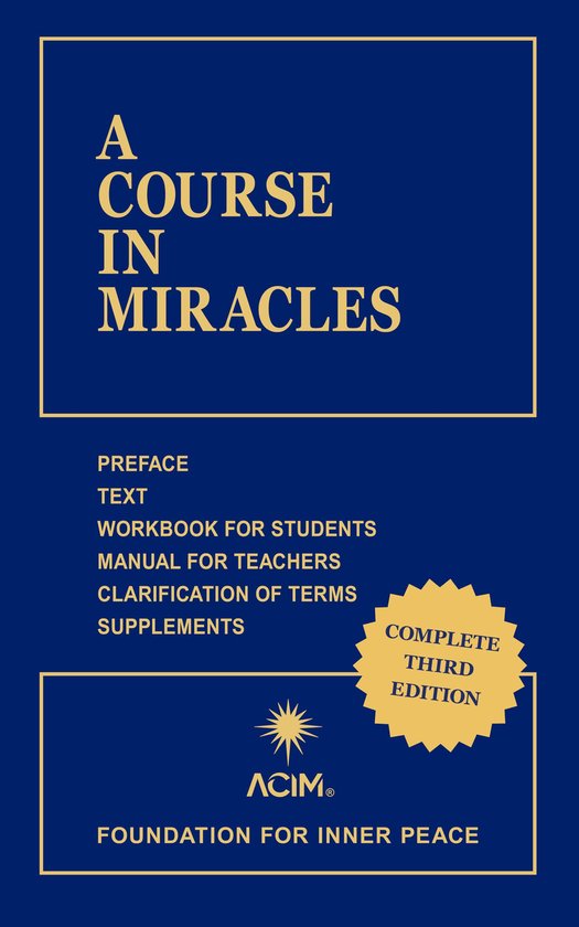 A Course in Miracles - A Course in Miracles