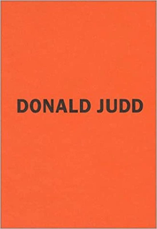 Donald Judd