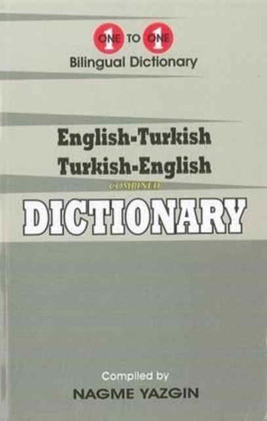 English-Turkish & Turkish-English One-to-One Dictionary (Exam-Suitable)