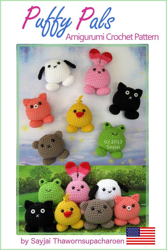 Easy Crochet Doll Patterns - Puffy Pals Amigurumi Crochet Pattern