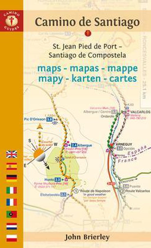 Camino de Santiago Maps (Camino Francés)