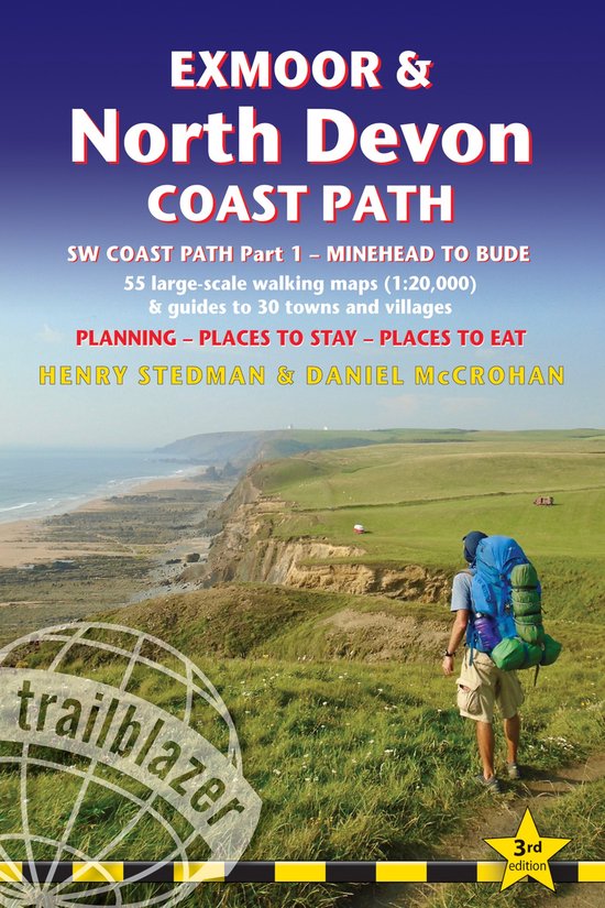 Exmoor & North Devon Coast Path Trailblazer Walking Guide