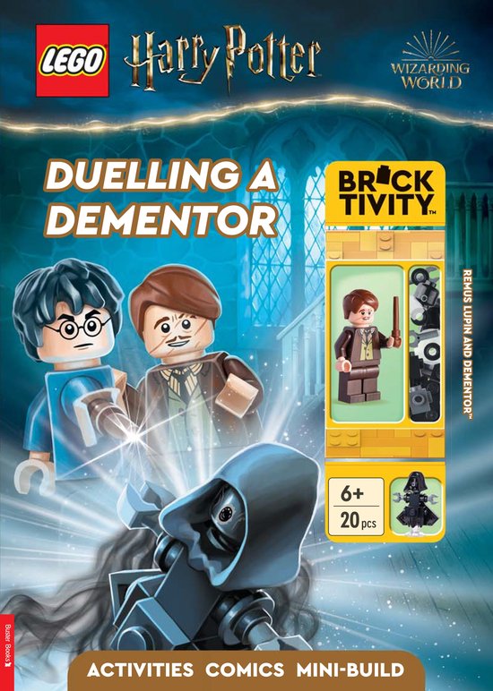 LEGO Minifigure Activity- LEGO Harry Potter: Duelling a Dementor (with Professor Remus Lupin minifigure and Dementor mini-build)