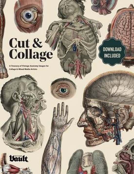 Cut and Collage A Treasury of Vintage Anatomy Images for Collage and Mixed Media Artists