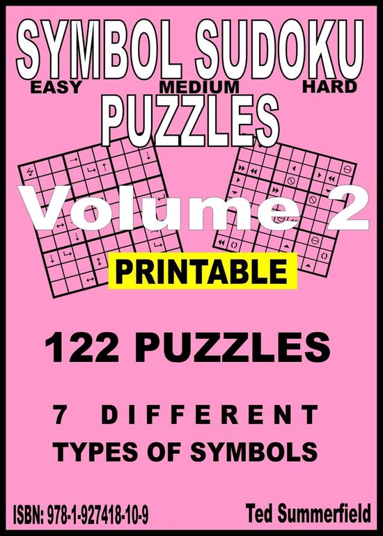 Puzzles 14 - Symbol Sudoku Puzzles Volume 2