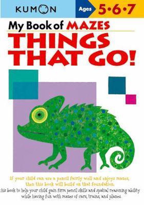 My Book of Mazes: Things That Go!