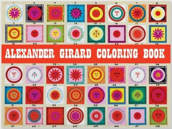 Alexander Girard Coloring Book