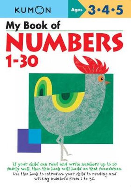 Kumon My Book of Numbers 1-30