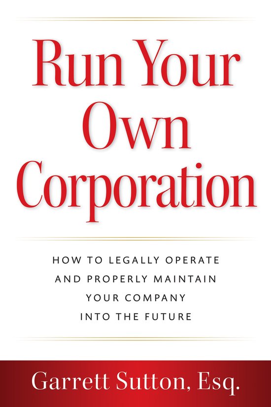 Run Your Own Corporation