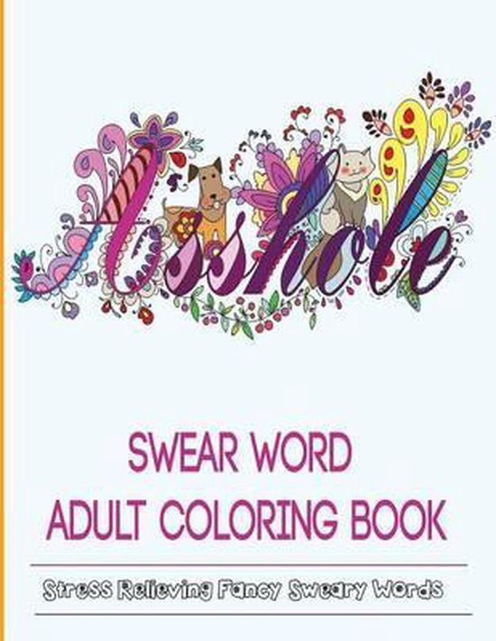 Swear Word Coloring Book