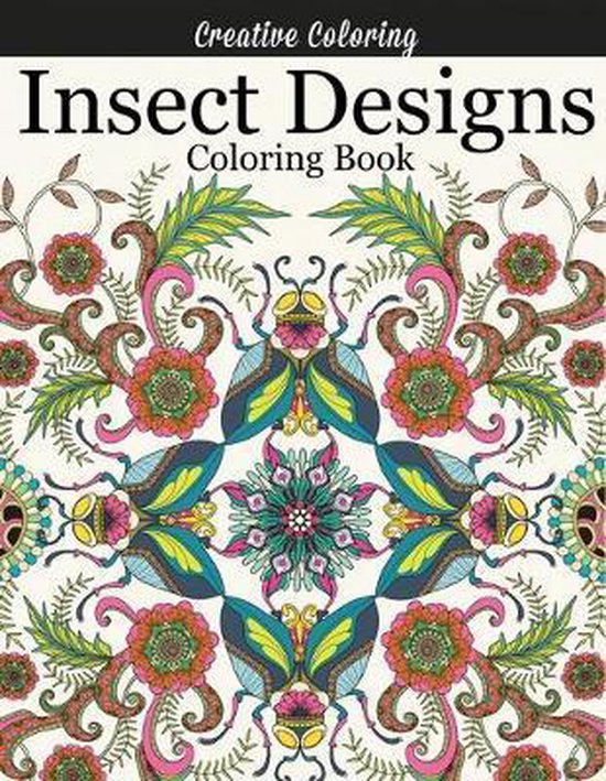 Insect Designs Coloring Book