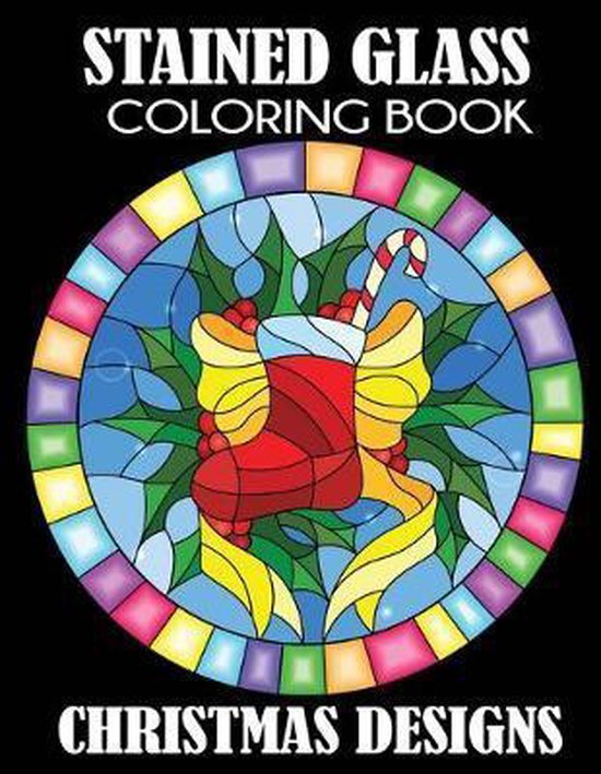 Stained Glass Coloring Book