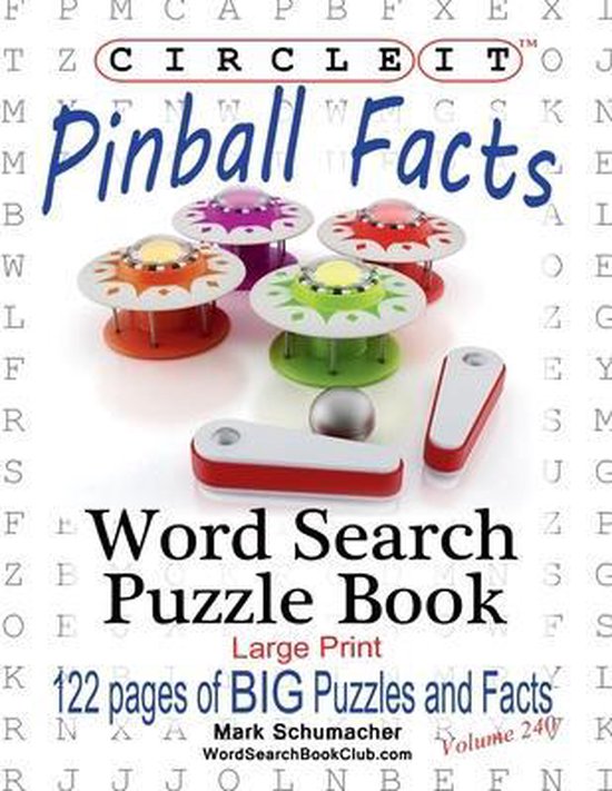 Circle It, Pinball Facts, Word Search, Puzzle Book