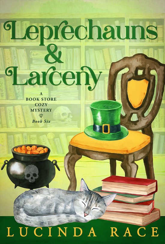 Bookstore Cozy Mystery 6 - Leprechauns & Larceny