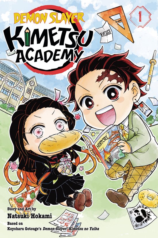 Demon Slayer: Kimetsu Academy- Demon Slayer: Kimetsu Academy, Vol. 1