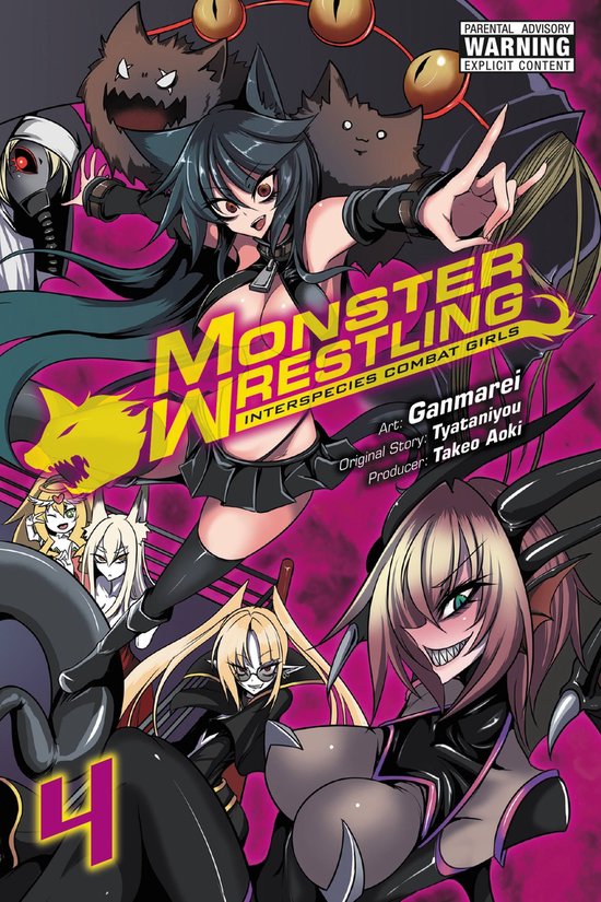 Monster Wrestling 4 - Monster Wrestling: Interspecies Combat Girls, Vol. 4