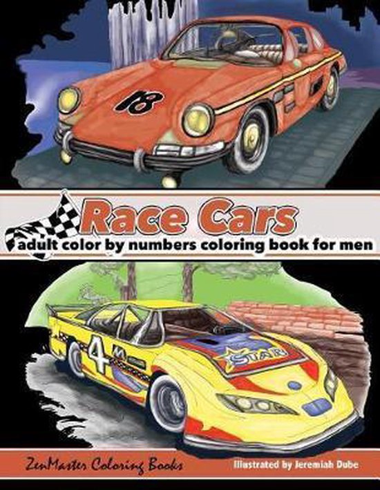 Adult Color by Number Coloring Books- Color By Numbers Coloring Book For Men