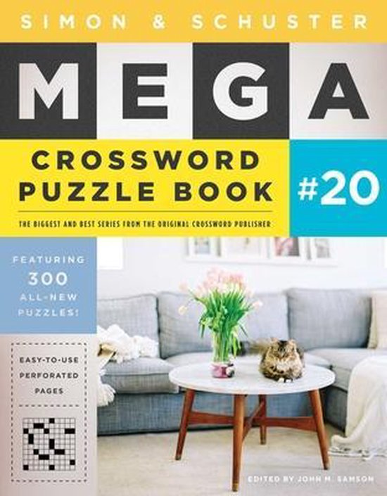 Simon & Schuster Mega Crossword Puzzle Book