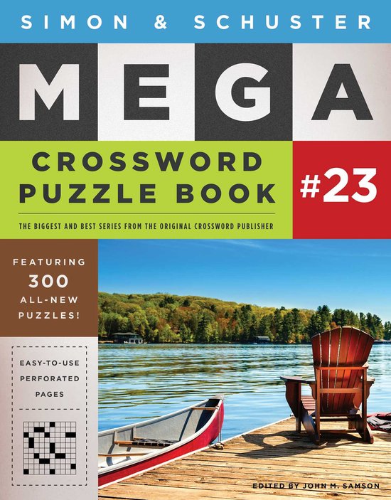Simon & Schuster Mega Crossword Puzzle Book