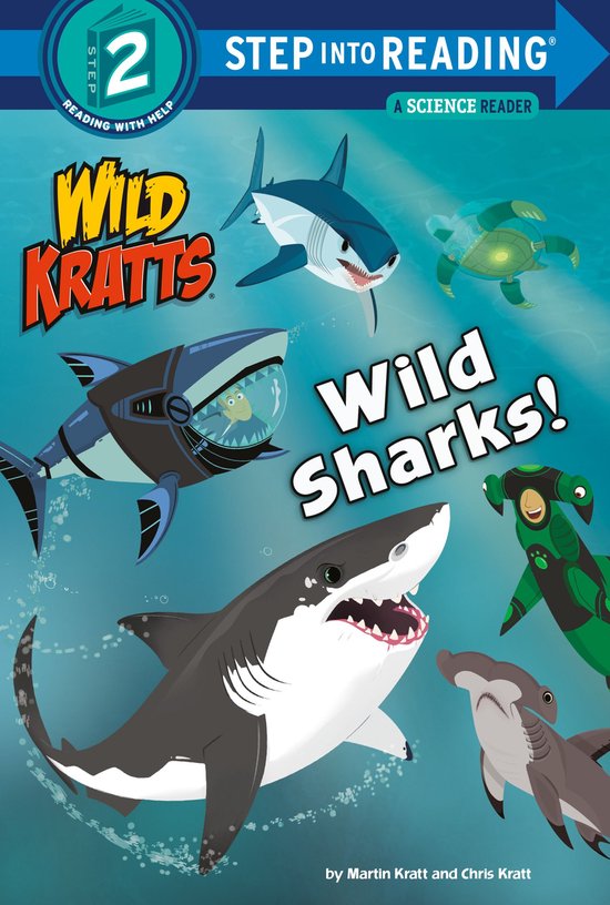 Step into Reading - Wild Sharks! (Wild Kratts)