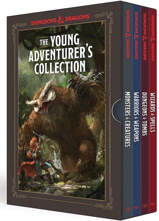 The Young Adventurer's Collection: Dungeons and Dragons 4-Book Boxed Set