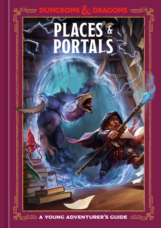 Dungeons & Dragons Young Adventurer's Guides- Places & Portals (Dungeons & Dragons)