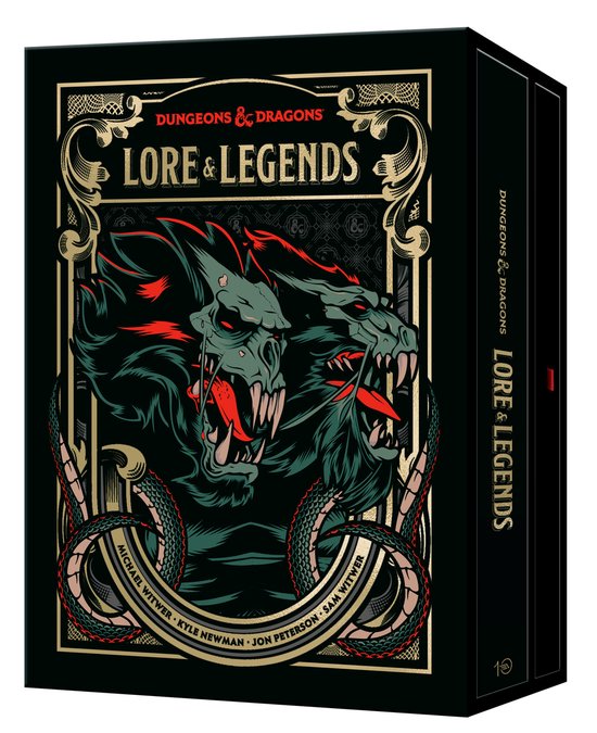 Dungeons & Dragons- Lore & Legends [Special Edition, Boxed Book & Ephemera Set]