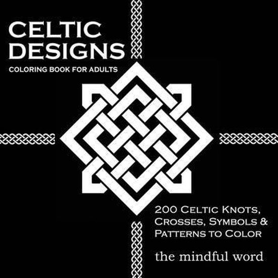 Art Therapy Coloring Book- Celtic Designs Coloring Book for Adults